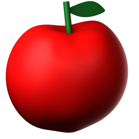 Apfel  3D Icon