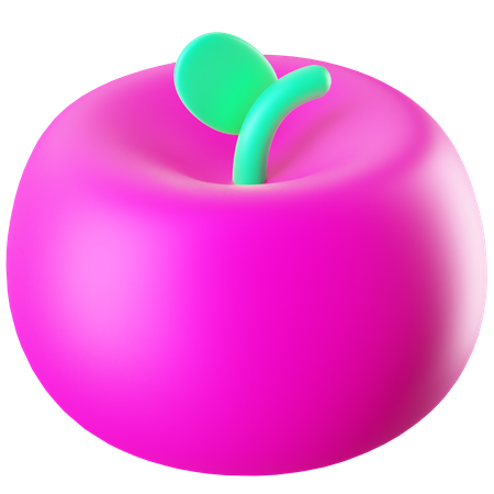 Apfel  3D Icon