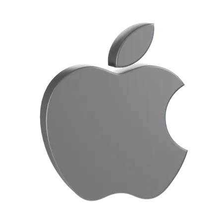 Apfel-Logo  3D Icon