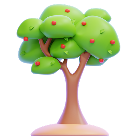 Apfelbaum  3D Icon