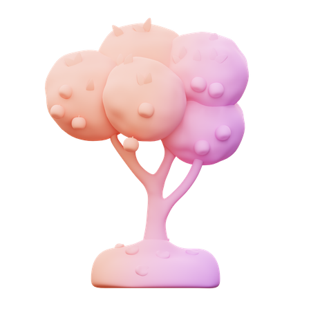 Apfelbaum  3D Icon