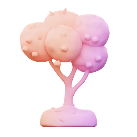 Apfelbaum  3D Icon