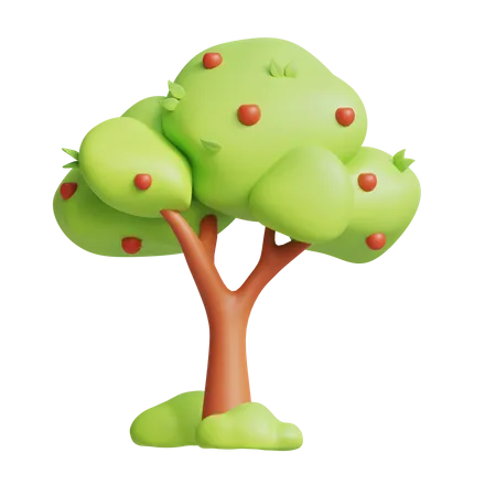 Apfelbaum  3D Icon
