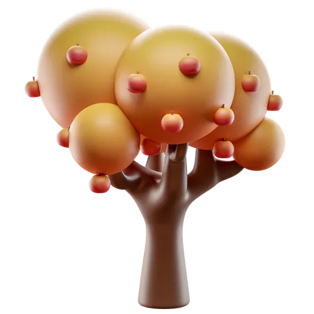 Apfelbaum  3D Icon