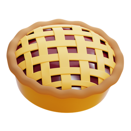 Apfelkuchen  3D Icon