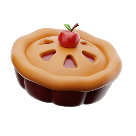 Apfelkuchen  3D Icon