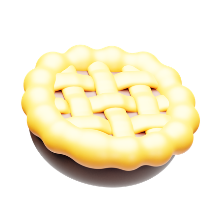 Apfelkuchen  3D Icon