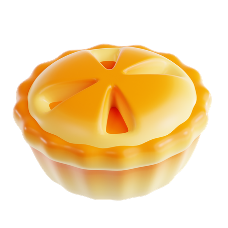 Apfelkuchen  3D Icon