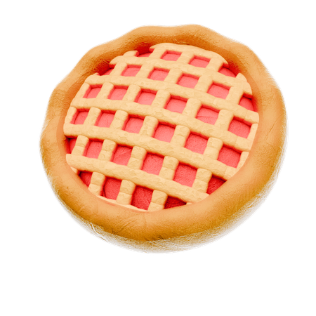 Apfelkuchen  3D Icon