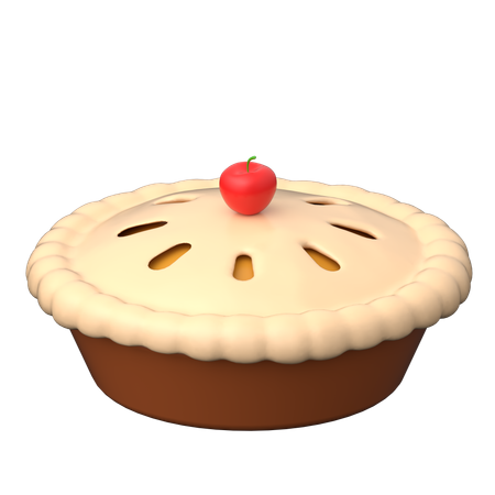 Apfelkuchen  3D Icon