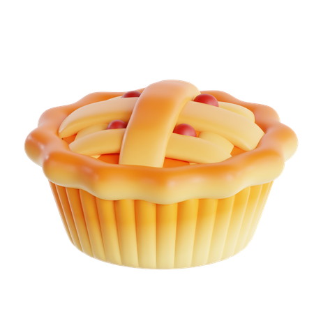 Apfelkuchen  3D Icon