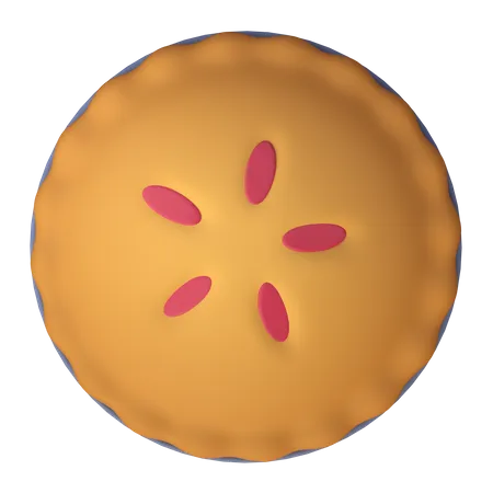 Apfelkuchen  3D Icon