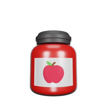 Apfelmarmelade  3D Icon