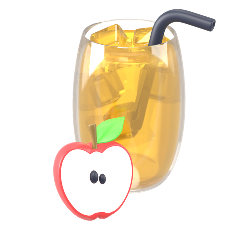 Apfelsaft  3D Icon