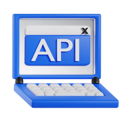 API  3D Icon