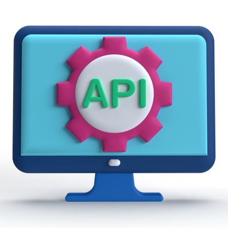 API  3D Icon