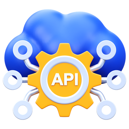 API  3D Icon