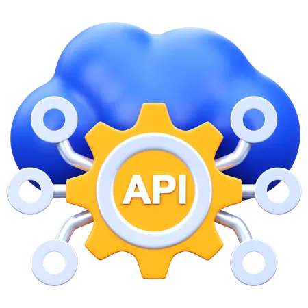 API  3D Icon