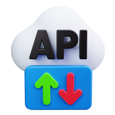 API  3D Icon