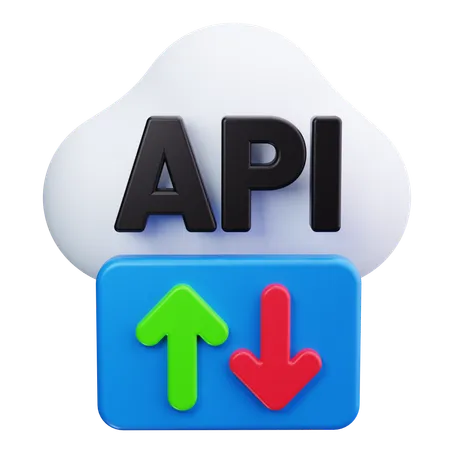 API  3D Icon