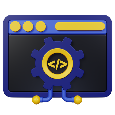 API  3D Icon