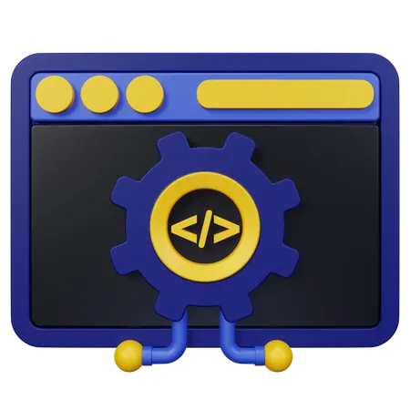 API  3D Icon