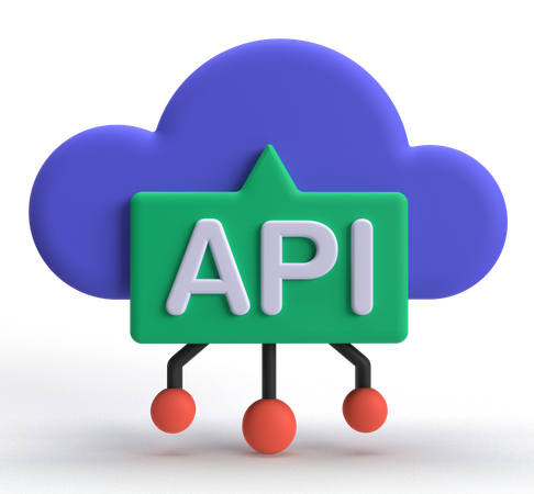 API  3D Icon