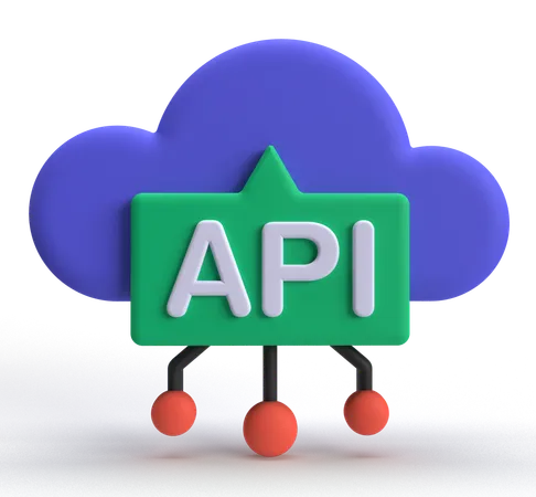 API  3D Icon