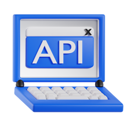 API  3D Icon