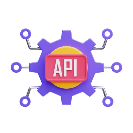 API  3D Icon