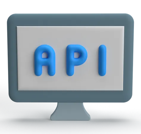 API  3D Icon