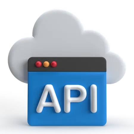 API  3D Icon