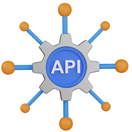 Api  3D Icon