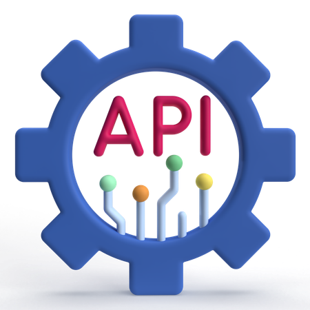 API  3D Icon