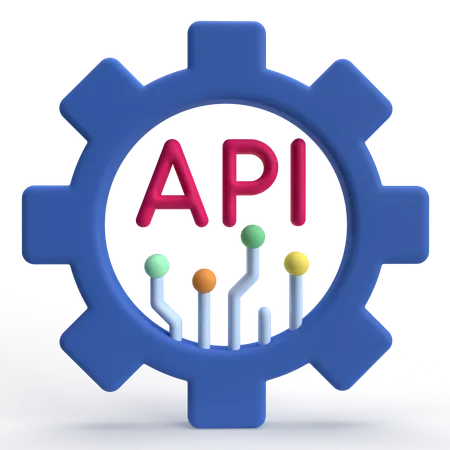 API  3D Icon