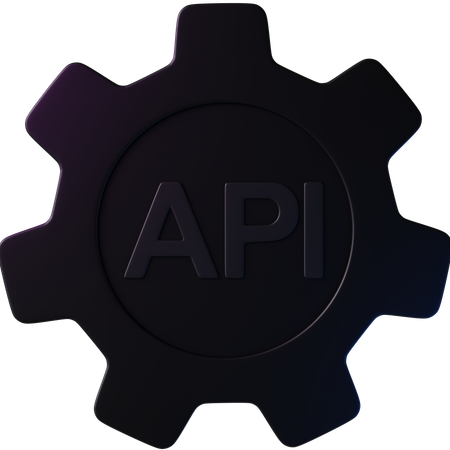 API  3D Icon