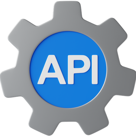 API  3D Icon