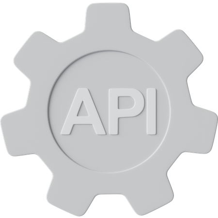 API  3D Icon