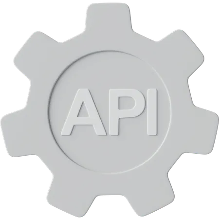 API  3D Icon