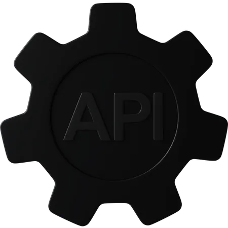 API  3D Icon