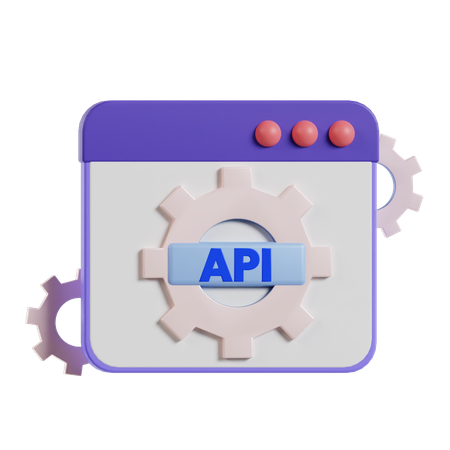 Api  3D Icon