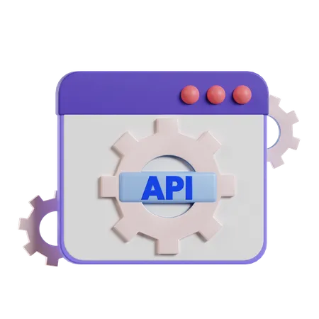 Api  3D Icon