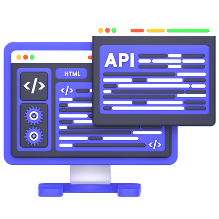 Api  3D Icon