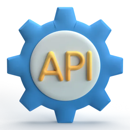 API  3D Icon
