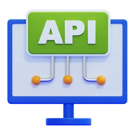Api  3D Icon