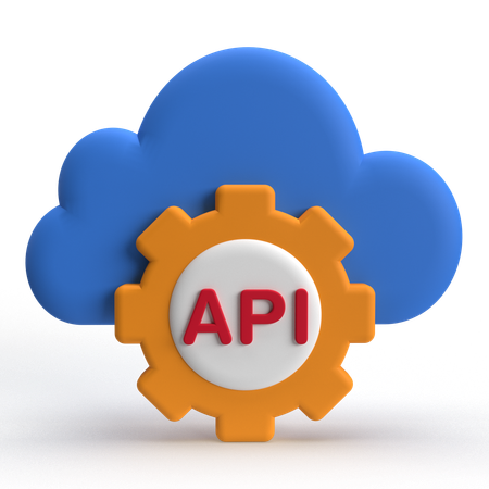 API  3D Icon
