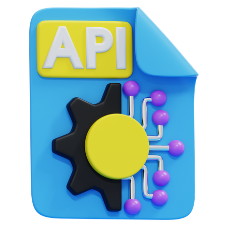 API  3D Icon