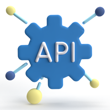 API  3D Icon