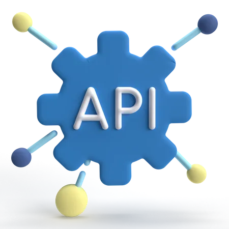 API  3D Icon