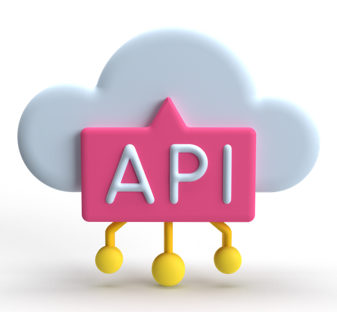 API  3D Icon